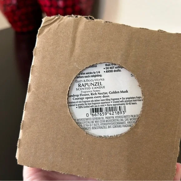 Bath & Body Works Disney Princess Rapunzel 3 Wick Candle - Picture 9 of 17